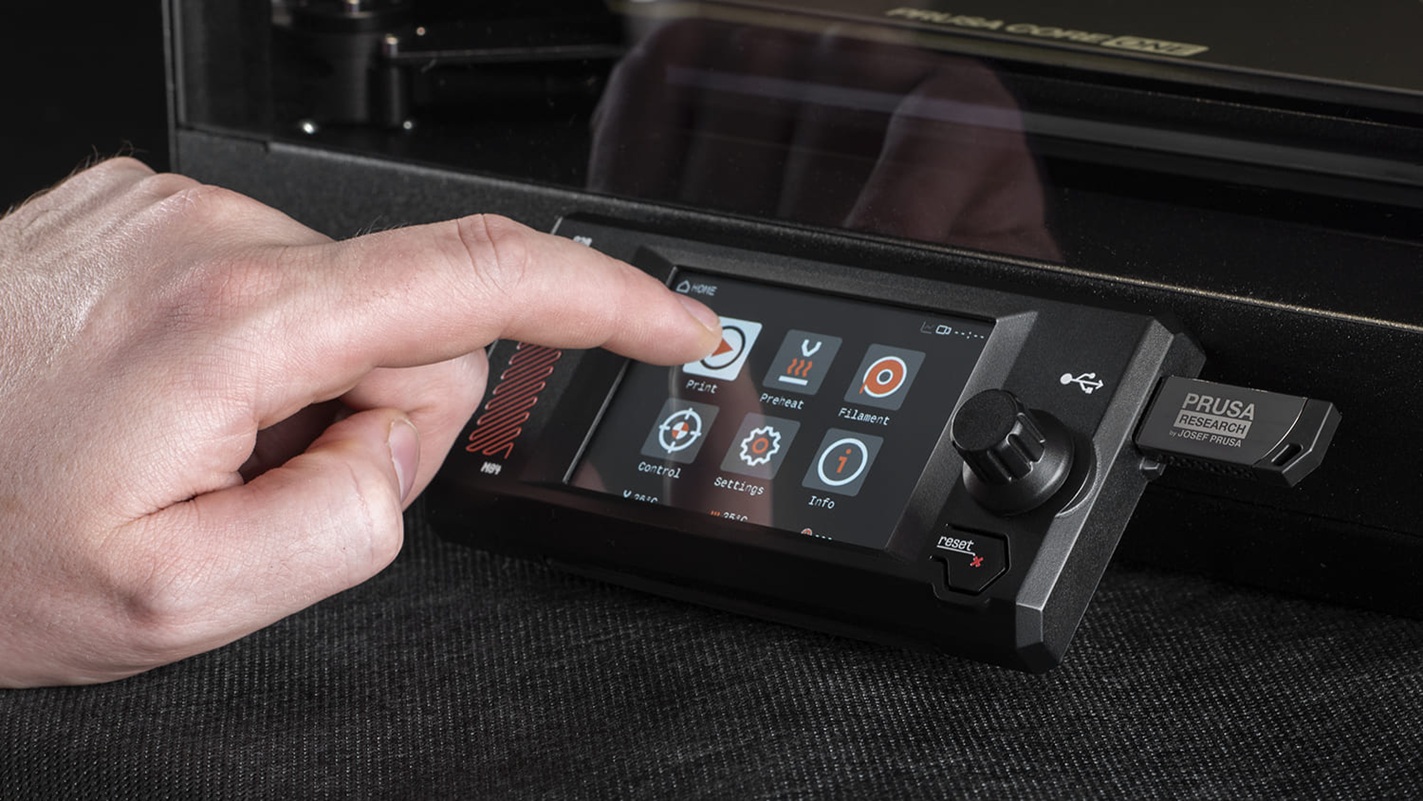 Prusa CORE One L מסך