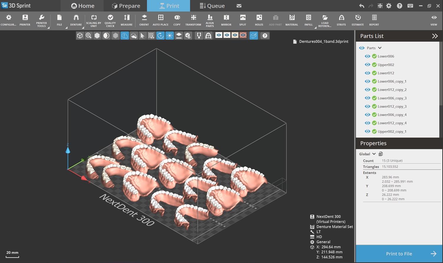 3D Systems NextDent 300