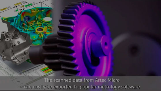 ARTEC3D סורק נייח - קליבר הנדסה ומחשבים בעמ